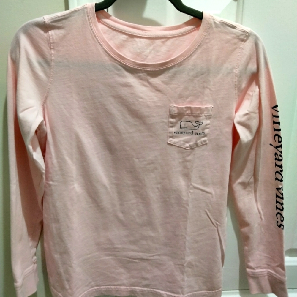 Vineyard Vines Pink Long Sleeve T-shirt